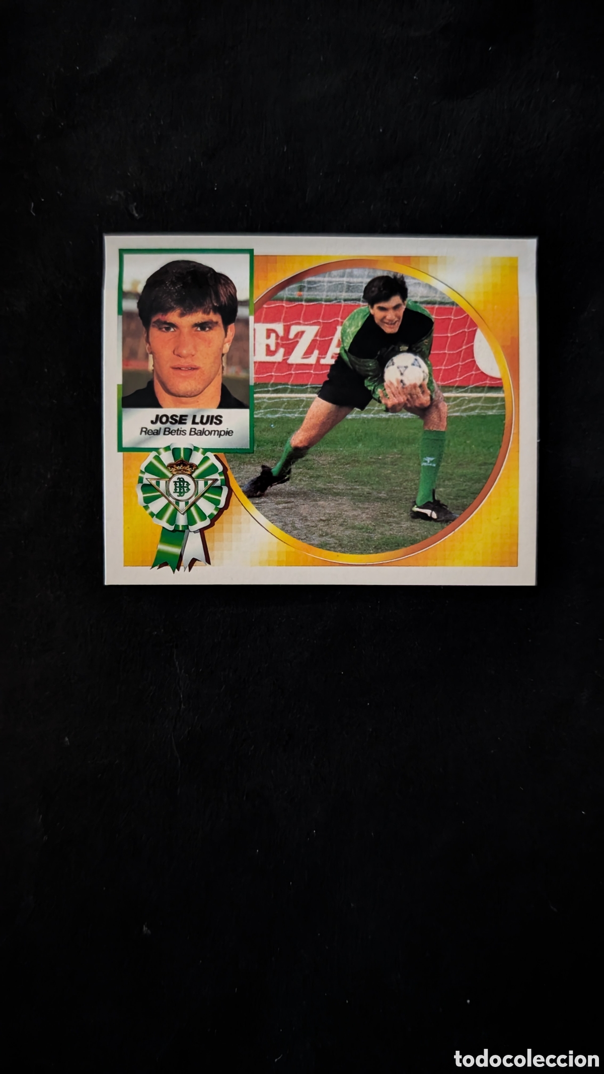 Cromos de f&uacute;tbol: JOSE LUIS BETIS BAJA LIGA ESTE 1994/94 94 95 VENTANILLA