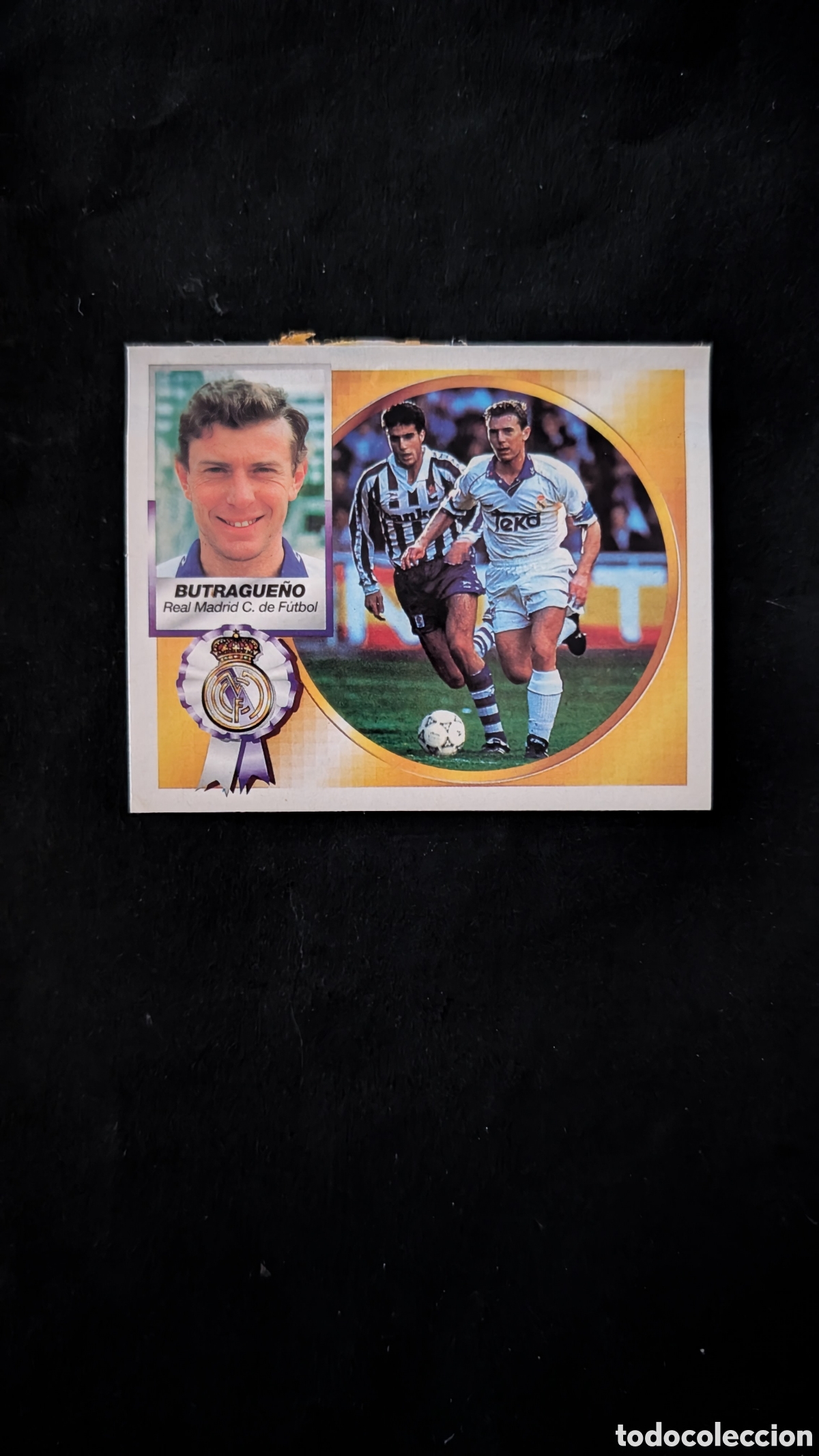 Cromos de f&uacute;tbol: BUTRAGUE&Ntilde;O REAL MADRID LIGA ESTE 1994/94 94 95 VENTANILLA