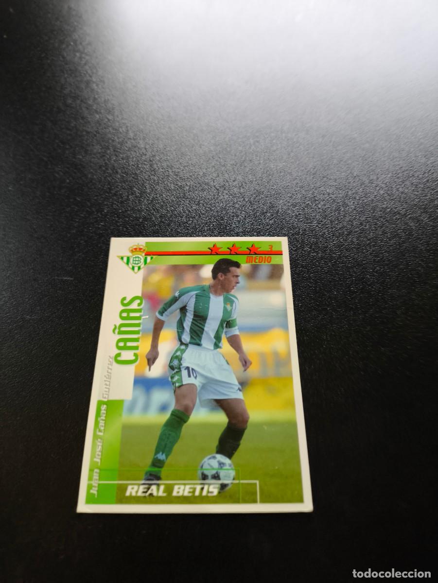 Cromos de f&uacute;tbol: Ca&ntilde;as REAL BETIS FUTBOL MATCH TOTAL LIGA 2002 2003 02 03 NO PANINI ESTE ADRENALYN
