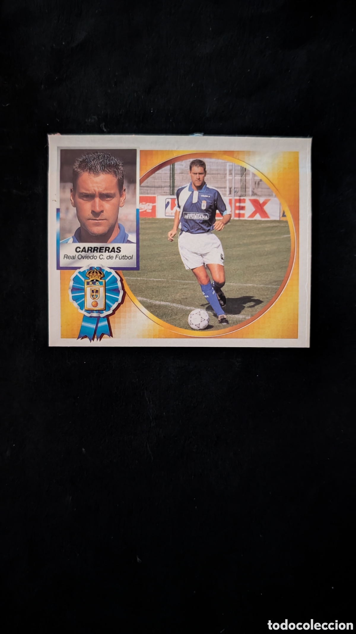 Cromos de f&uacute;tbol: CARRERAS OVIEDO BAJA LIGA ESTE 1994/94 94 95 VENTANILLA