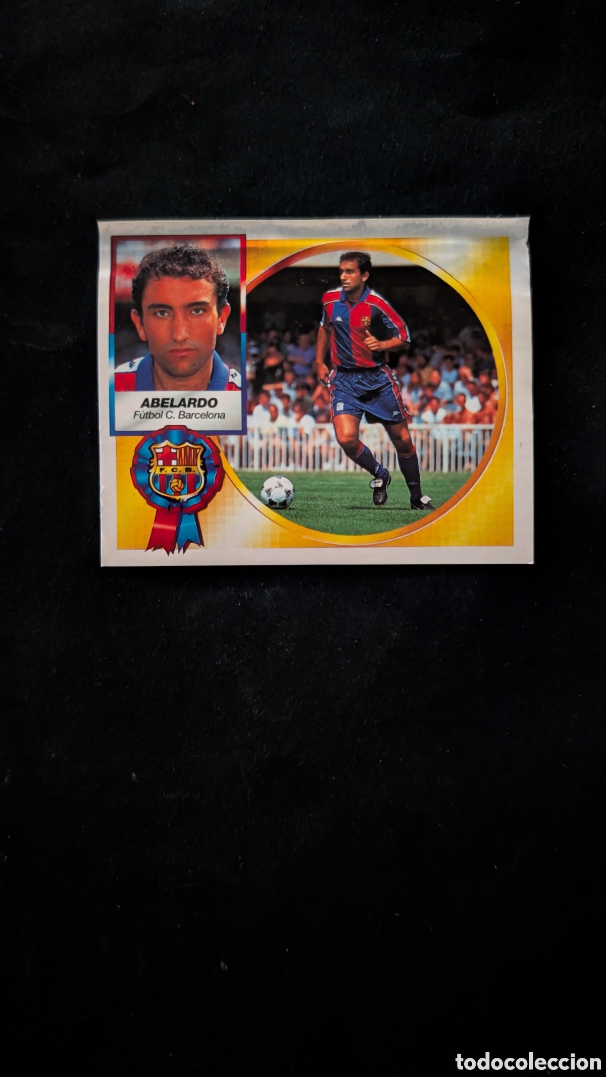 Cromos de f&uacute;tbol: ABELARDO BARCELONA FICHAJE 3 VERSION LIGA ESTE 1994/94 94 95 VENTANILLA