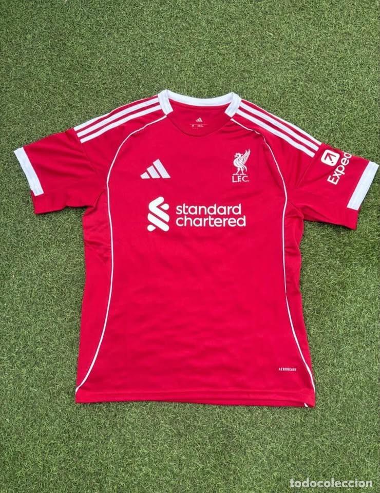 Cromos de f&uacute;tbol: Camiseta Nueva de F&uacute;tbol Liverpool 2025-26 M.Salah 11 Talla M