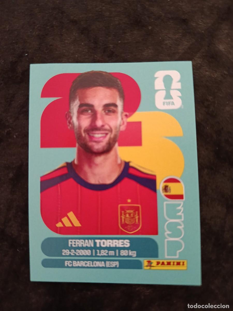 Cromos de f&uacute;tbol: FIFA WORLD CUP MUNDIAL 2026 PANINI. #ESP 18. FERRAN TORRES. ESPA&Ntilde;A