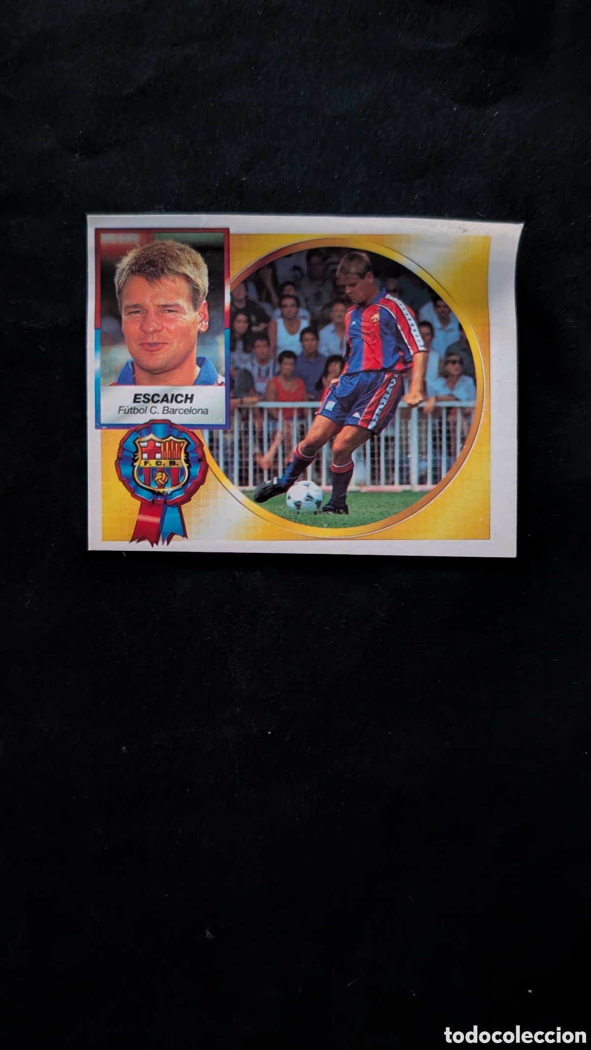 Cromos de f&uacute;tbol: ESCAICH BARCELONA FICHAJE 19 VERSION LIGA ESTE 1994/94 94 95 VENTANILLA