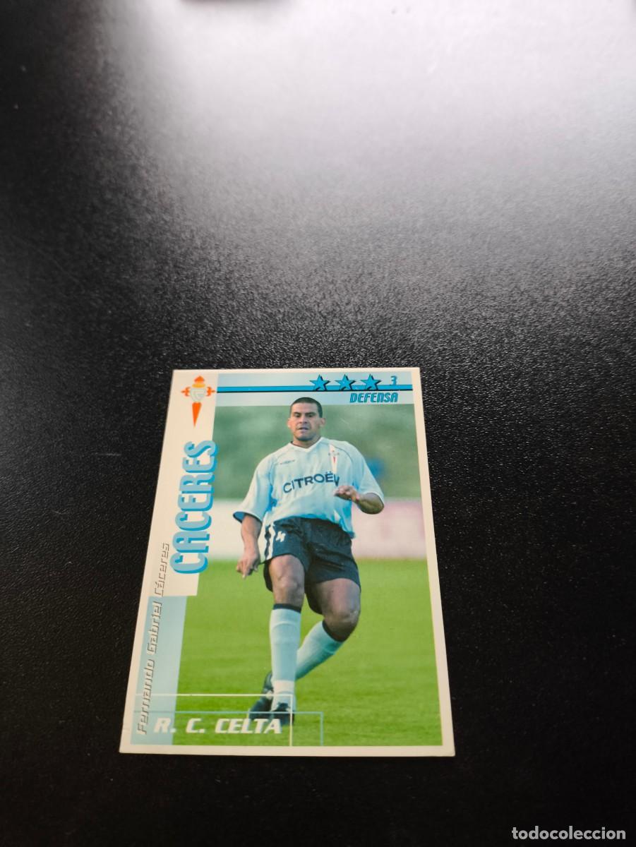 Cromos de f&uacute;tbol: C&aacute;ceres CELTA DE VIGO FUTBOL MATCH TOTAL LIGA 2002 2003 02 03 NO PANINI ESTE ADRENALYN