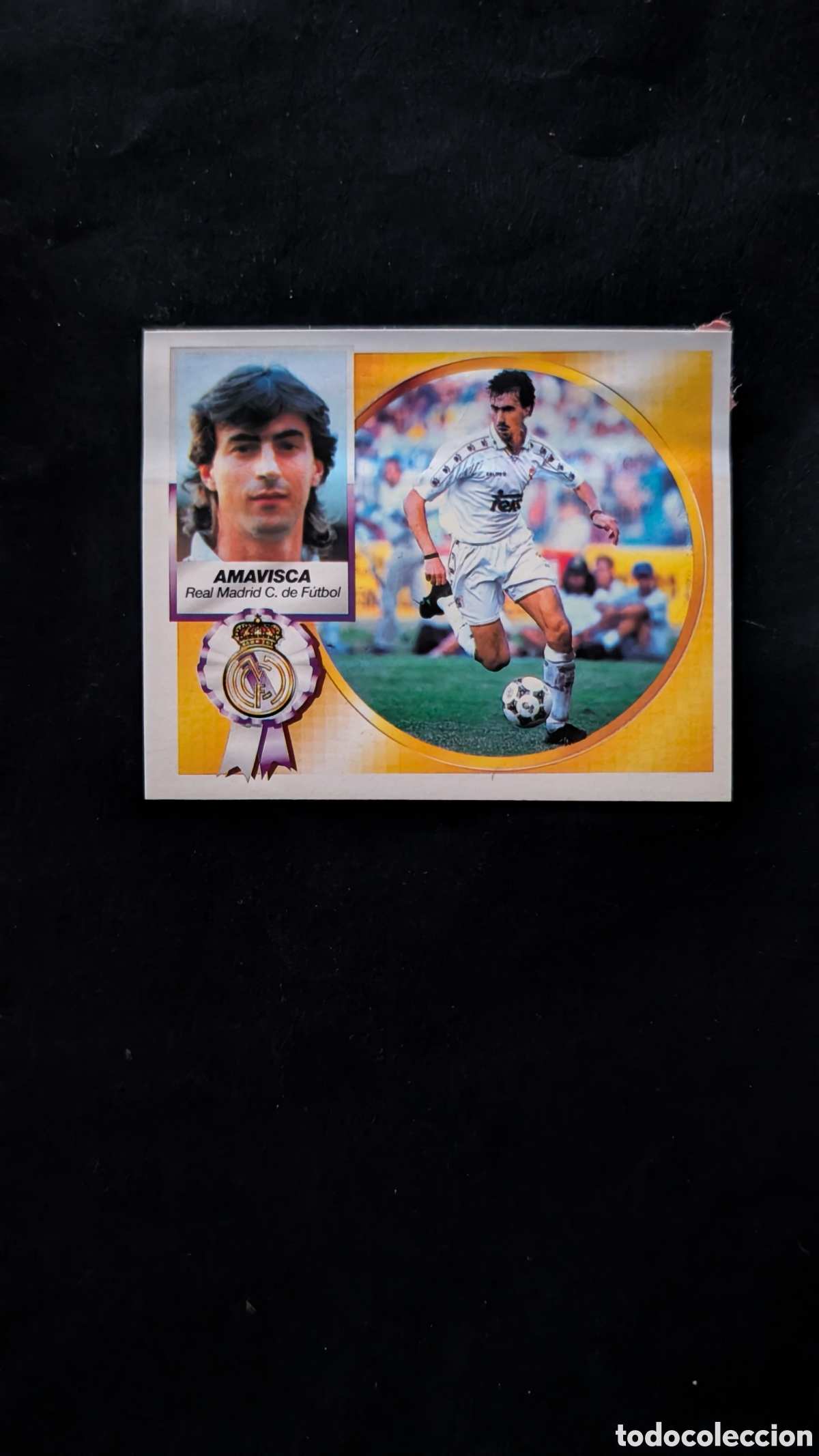 Cromos de f&uacute;tbol: AMAVISCA REAL MADRID FICHAJE 35 VERSION LIGA ESTE 1994/94 94 95 VENTANILLA