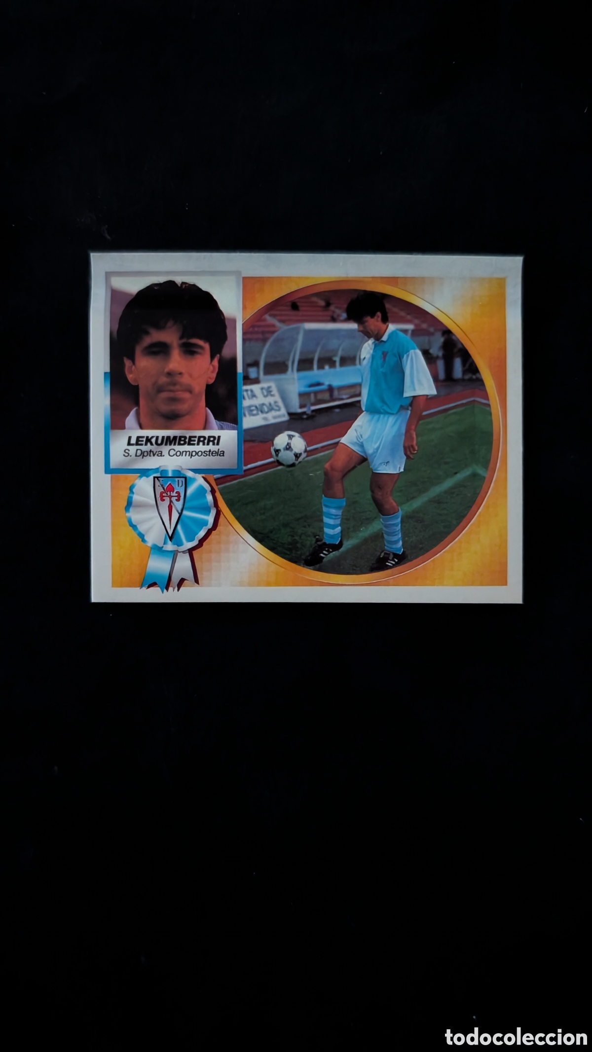Cromos de f&uacute;tbol: LEKUMBERRI COMPOSTELA FICHAJE 2 BIS LIGA ESTE 1994/94 94 95 VENTANILLA