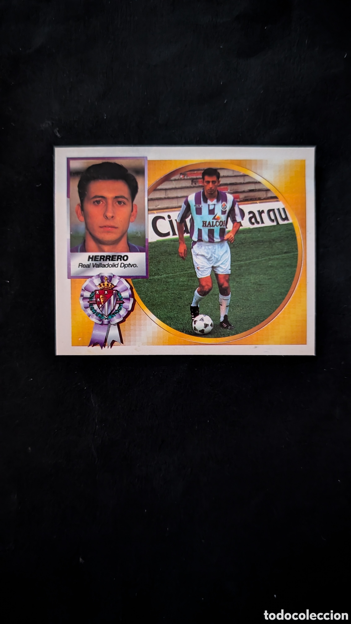 Fu&szlig;ball-Sticker: HERRERO VALLADOLID FICHAJE 4 BIS LIGA ESTE 1994/94 94 95 VENTANILLA