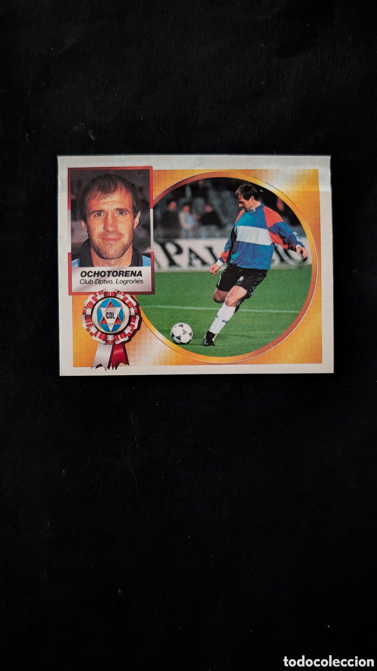 Fu&szlig;ball-Sticker: OCHOTORENA LOGRO&Ntilde;ES FICHAJE 8 BIS LIGA ESTE 1994/94 94 95 VENTANILLA