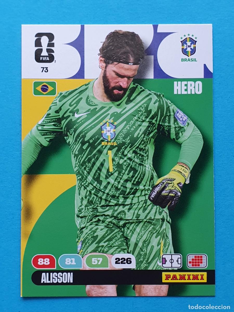 Cromos de f&uacute;tbol: #73 ALISSON (Brazil) - PANINI Adrenalyn XL FIFA World CUP 2026