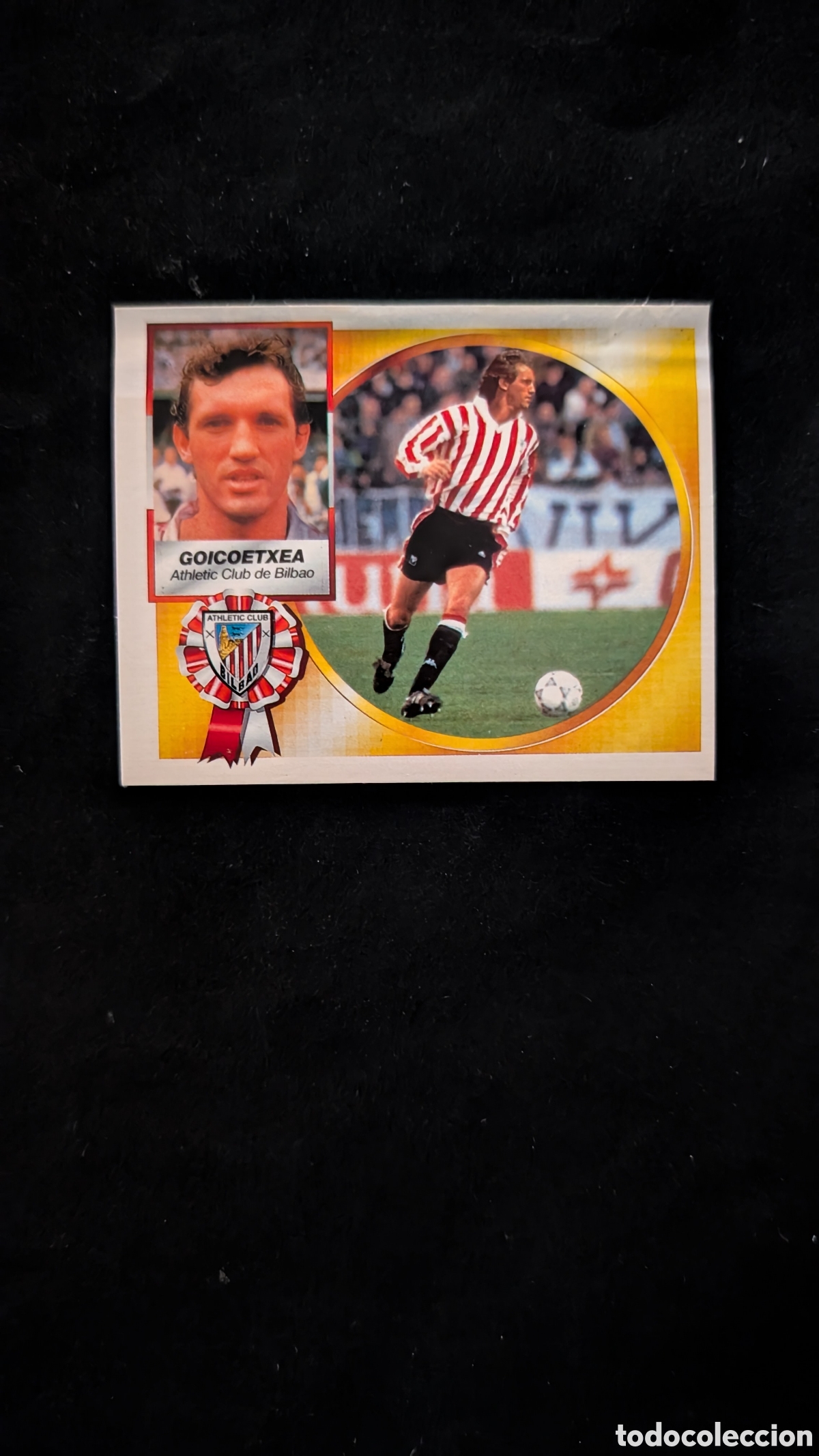 Cromos de f&uacute;tbol: GOICOETXEA BILBAO VERSION COLOCA LIGA ESTE 1994/94 94 95 VENTANILLA