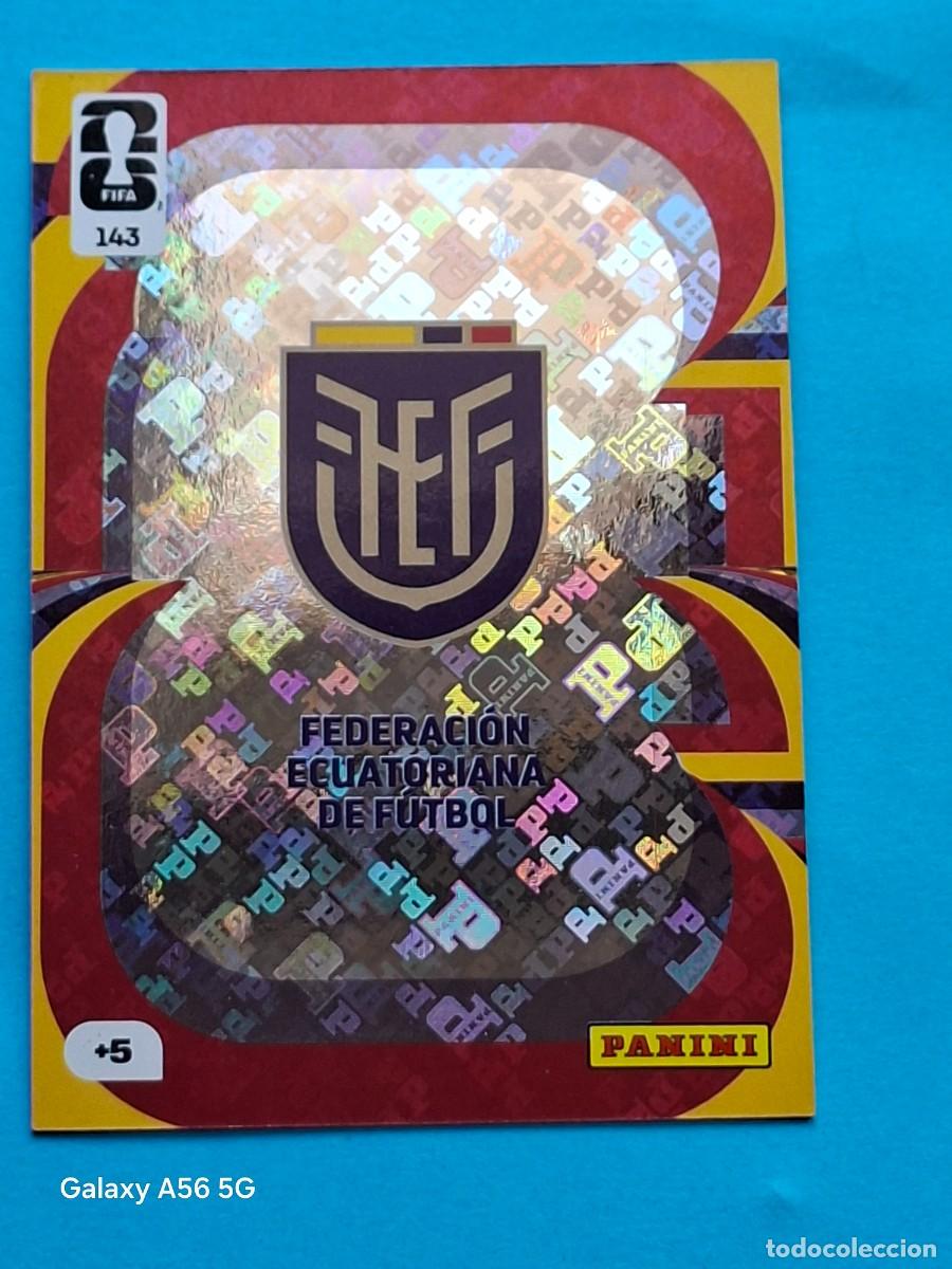 Cromos de f&uacute;tbol: Hologram #143 TEAM CREST (Ecuador) - PANINI Adrenalyn XL FIFA World CUP 2026