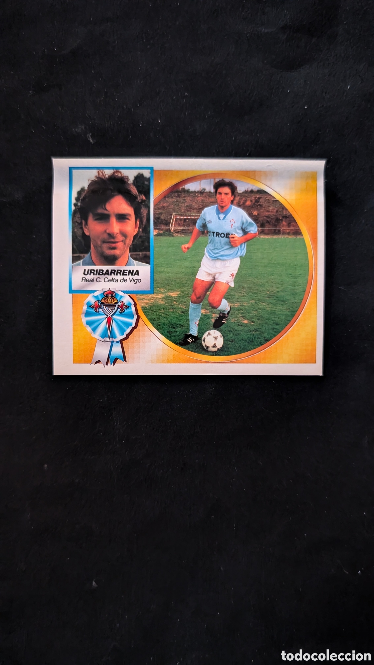 Cromos de f&uacute;tbol: URIBARRENA CELTA COLOCA LIGA ESTE 1994/94 94 95 VENTANILLA