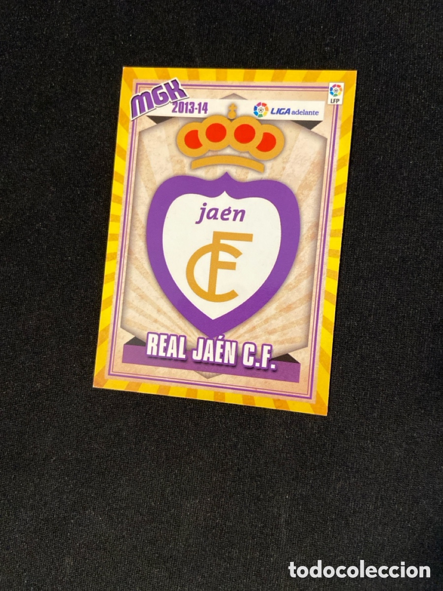 Cromos de f&uacute;tbol: ESCUDO 435 (REAL JA&Eacute;N) PANINI