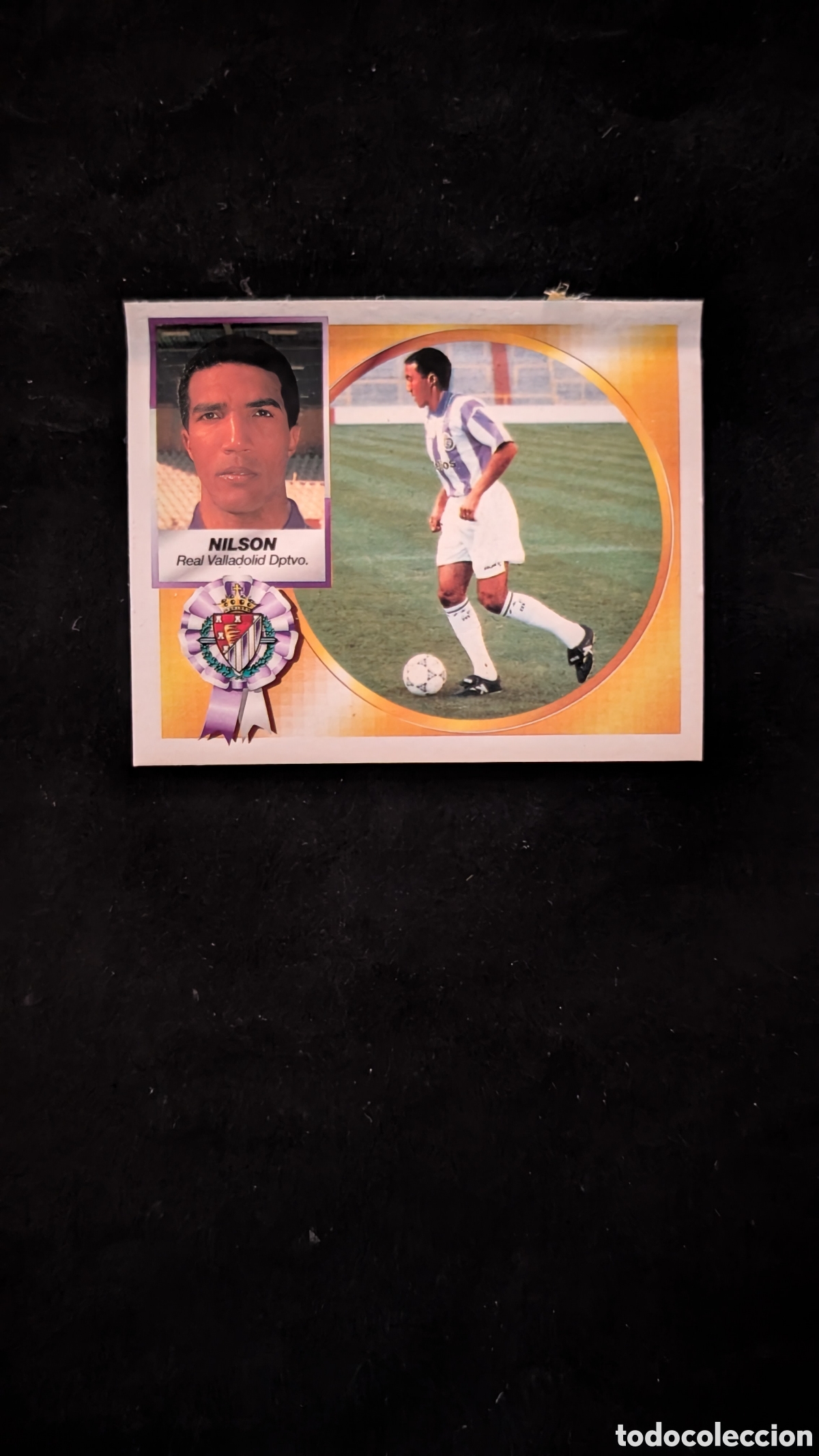 Cromos de f&uacute;tbol: NILSON VALLADOLID VERSION COLOCA LIGA ESTE 1994/94 94 95 VENTANILLA