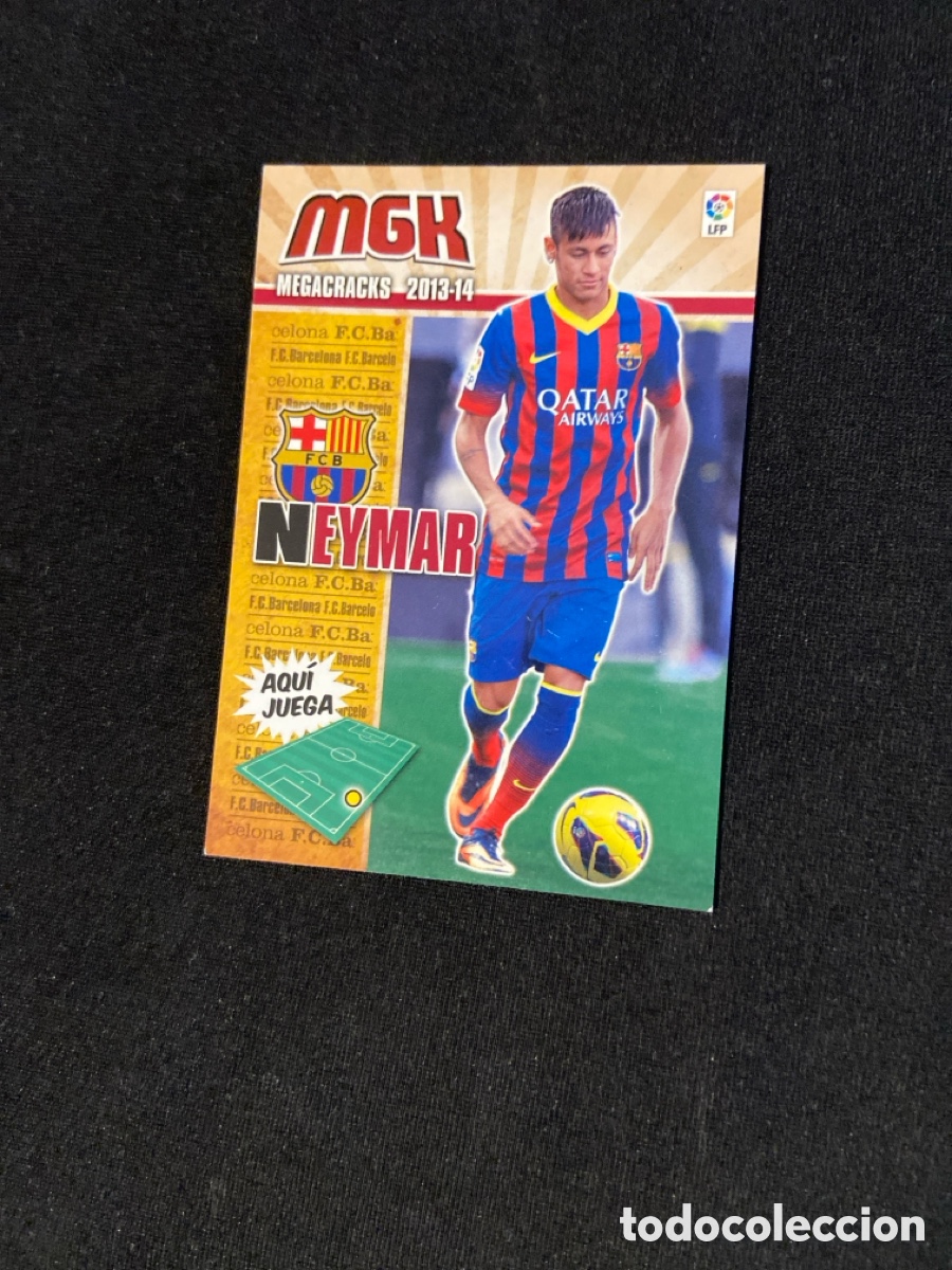 Cromos de f&uacute;tbol: NEYMAR 437 NUEVO FICHAJE (BARCELONA)
