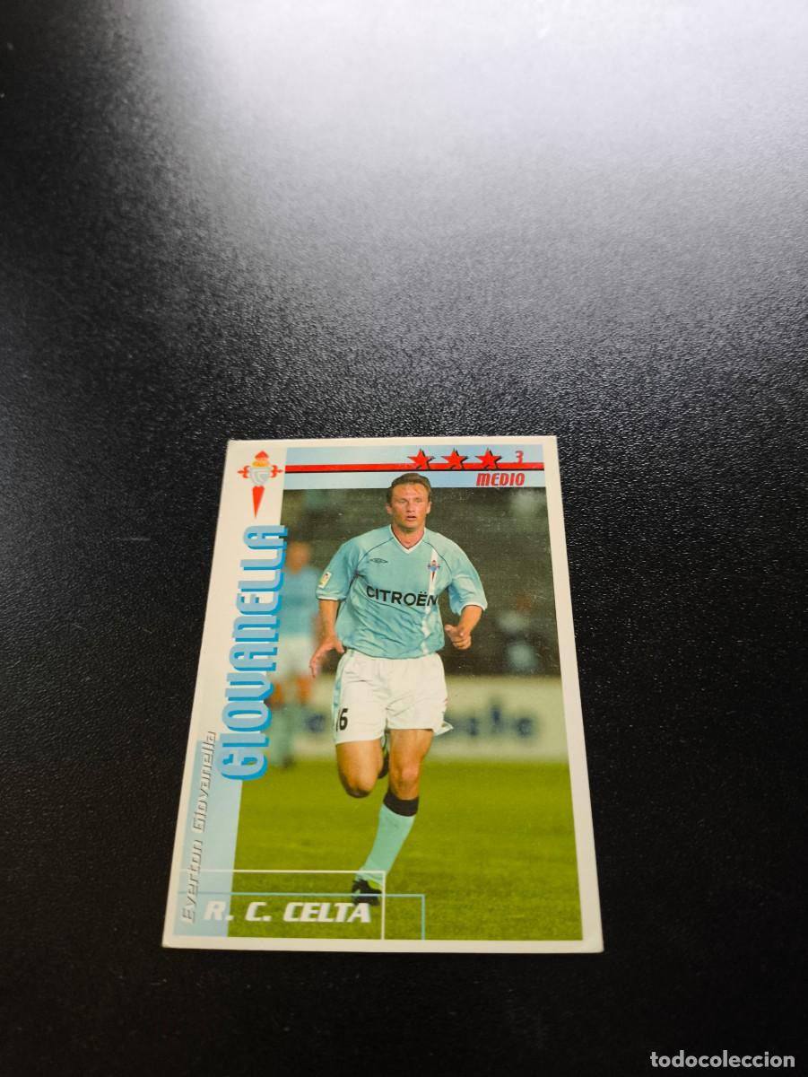 Cromos de f&uacute;tbol: Giovanella CELTA DE VIGO FUTBOL MATCH TOTAL LIGA 2002 2003 02 03 NO PANINI ESTE ADRENALYN