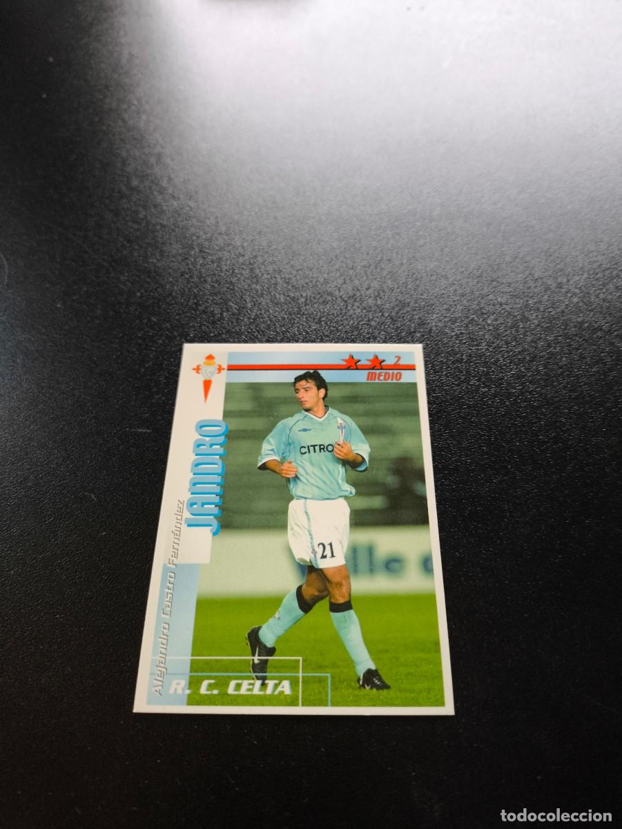 Cromos de f&uacute;tbol: Jandro CELTA DE VIGO FUTBOL MATCH TOTAL LIGA 2002 2003 02 03 NO PANINI ESTE ADRENALYN