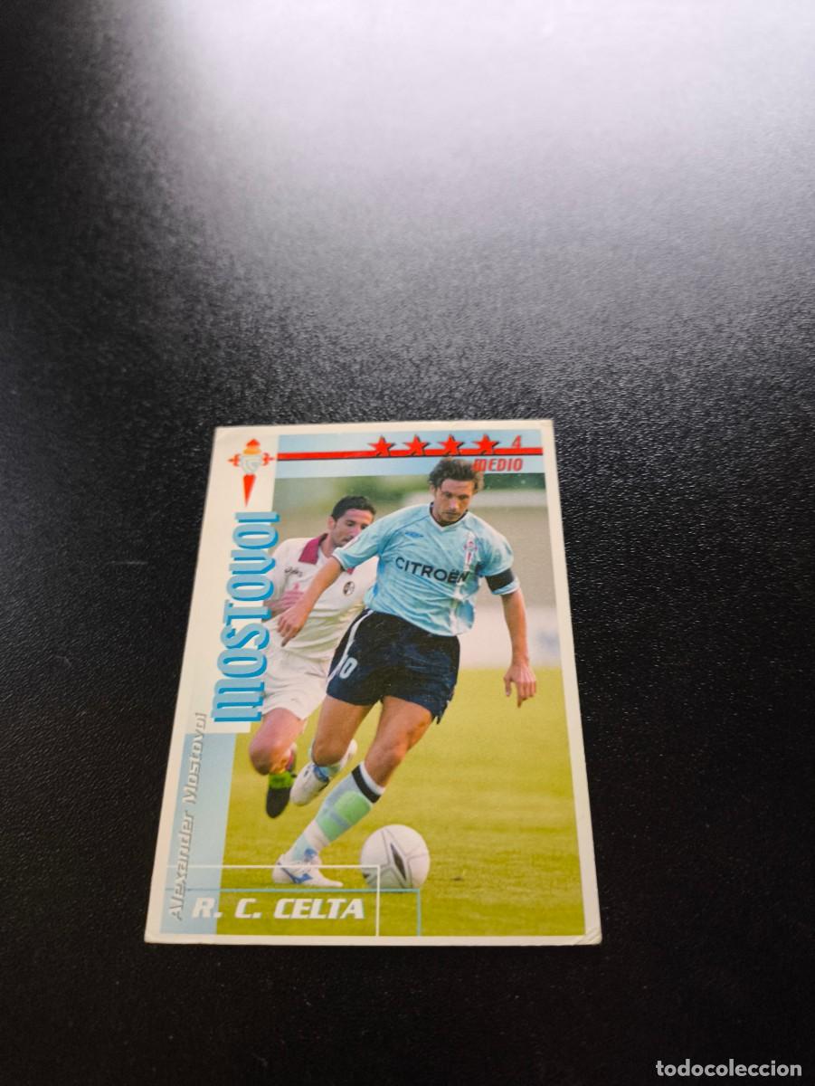 Cromos de f&uacute;tbol: Aleksandr Mostovoi CELTA DE VIGO FUTBOL MATCH TOTAL LIGA 2002 2003 02 03 NO PANINI ESTE ADRENALYN