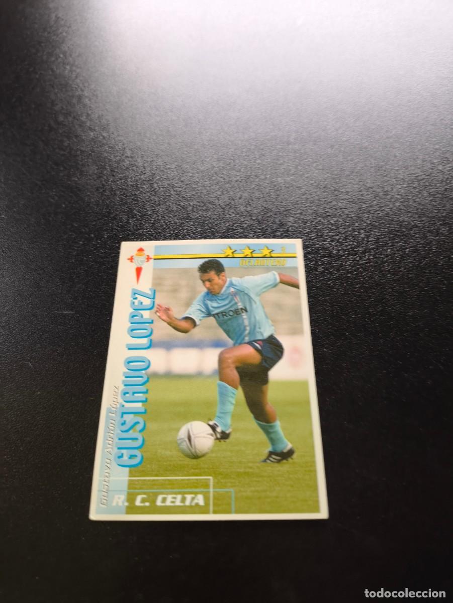 Cromos de f&uacute;tbol: Gustavo L&oacute;pez CELTA DE VIGO FUTBOL MATCH TOTAL LIGA 2002 2003 02 03 NO PANINI ESTE ADRENALYN