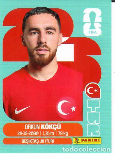 Cromos de f&uacute;tbol: CROMO PANINI MUNDIAL WORLD CUP 2026 - TUR12 TUR 12 - K&Ouml;K&Ccedil;&Uuml; - TURQU&Iacute;A