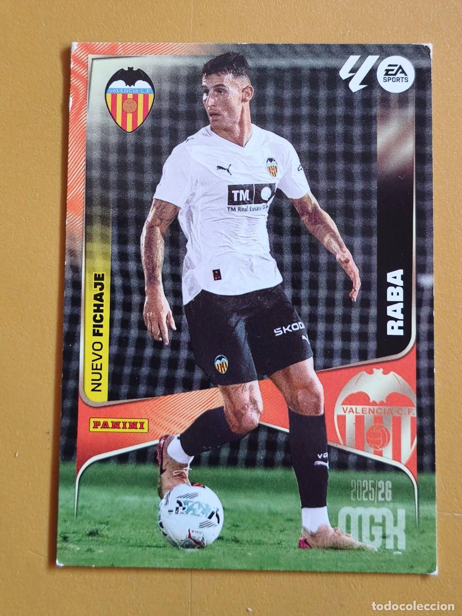 Cromos de f&uacute;tbol: raba, 2025 26 nuevo fichaje