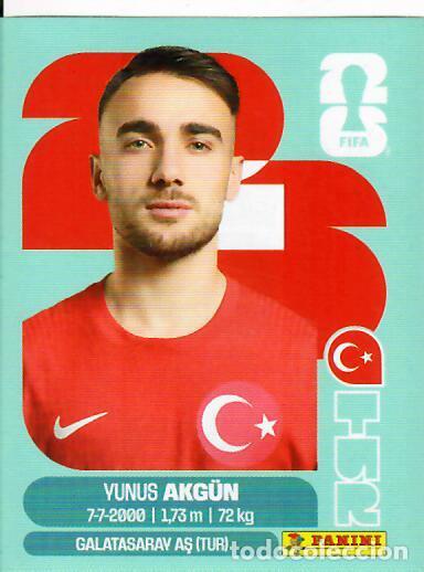Cromos de f&uacute;tbol: CROMO PANINI MUNDIAL WORLD CUP 2026 - TUR16 TUR 16 - AKG&Uuml;N TURQU&Iacute;A