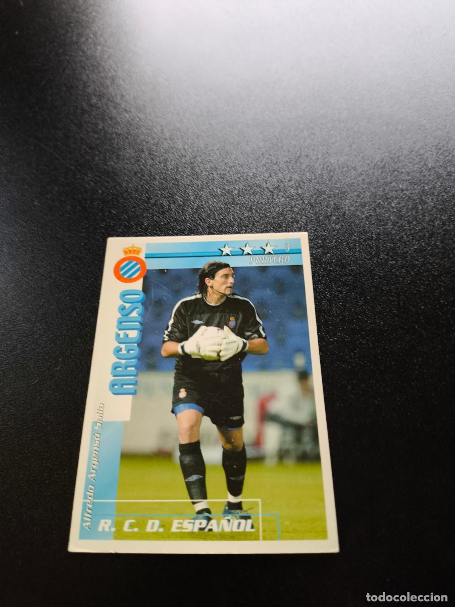 Cromos de f&uacute;tbol: Argens&oacute; ESPANYOL ESPA&Ntilde;OL FUTBOL MATCH TOTAL LIGA 2002 2003 02 03 NO PANINI ESTE ADRENALYN