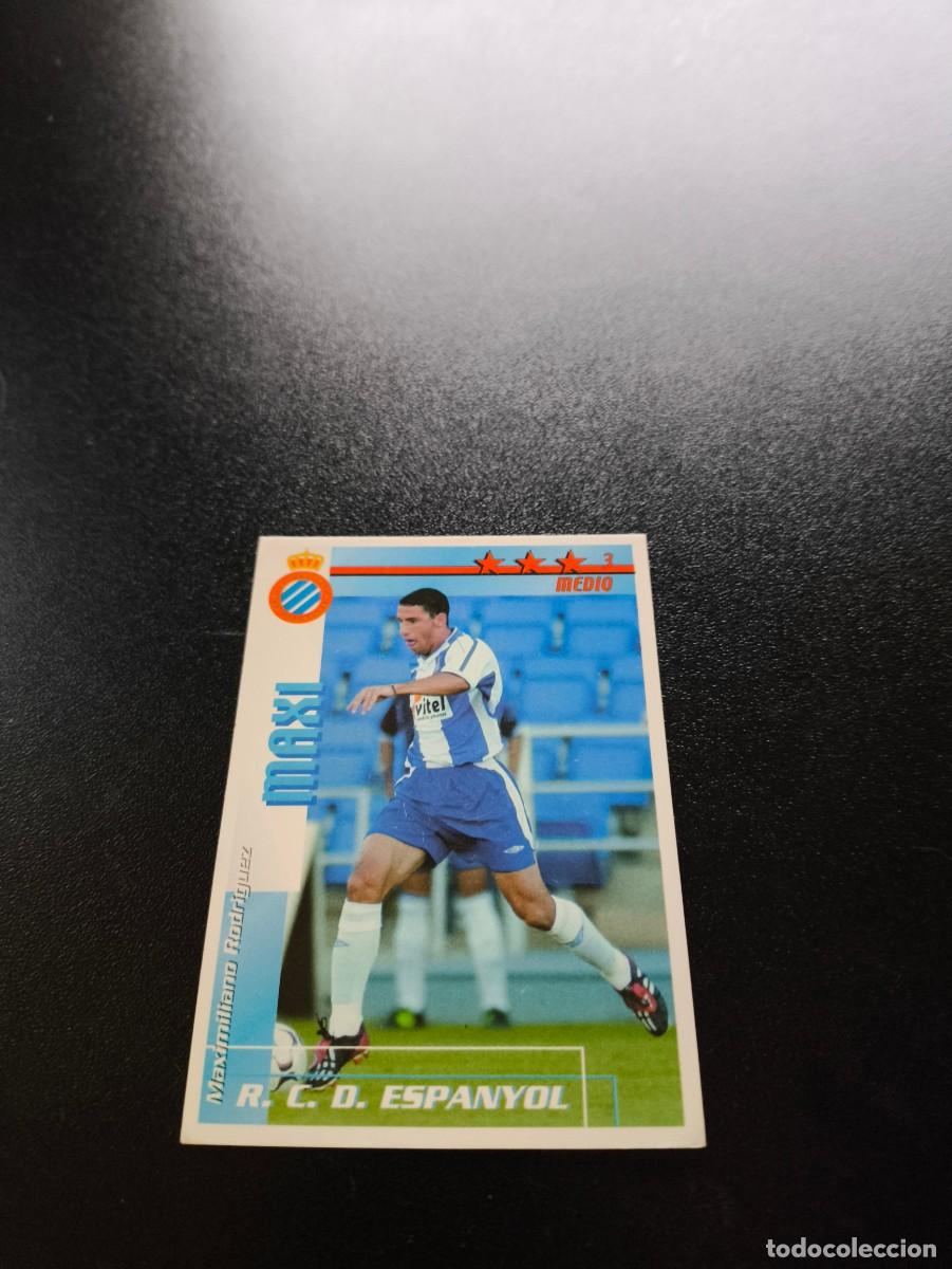 Cromos de f&uacute;tbol: Maxi Rodr&iacute;guez ESPANYOL ESPA&Ntilde;OL FUTBOL MATCH TOTAL LIGA 2002 2003 02 03 NO PANINI ESTE ADRENALYN