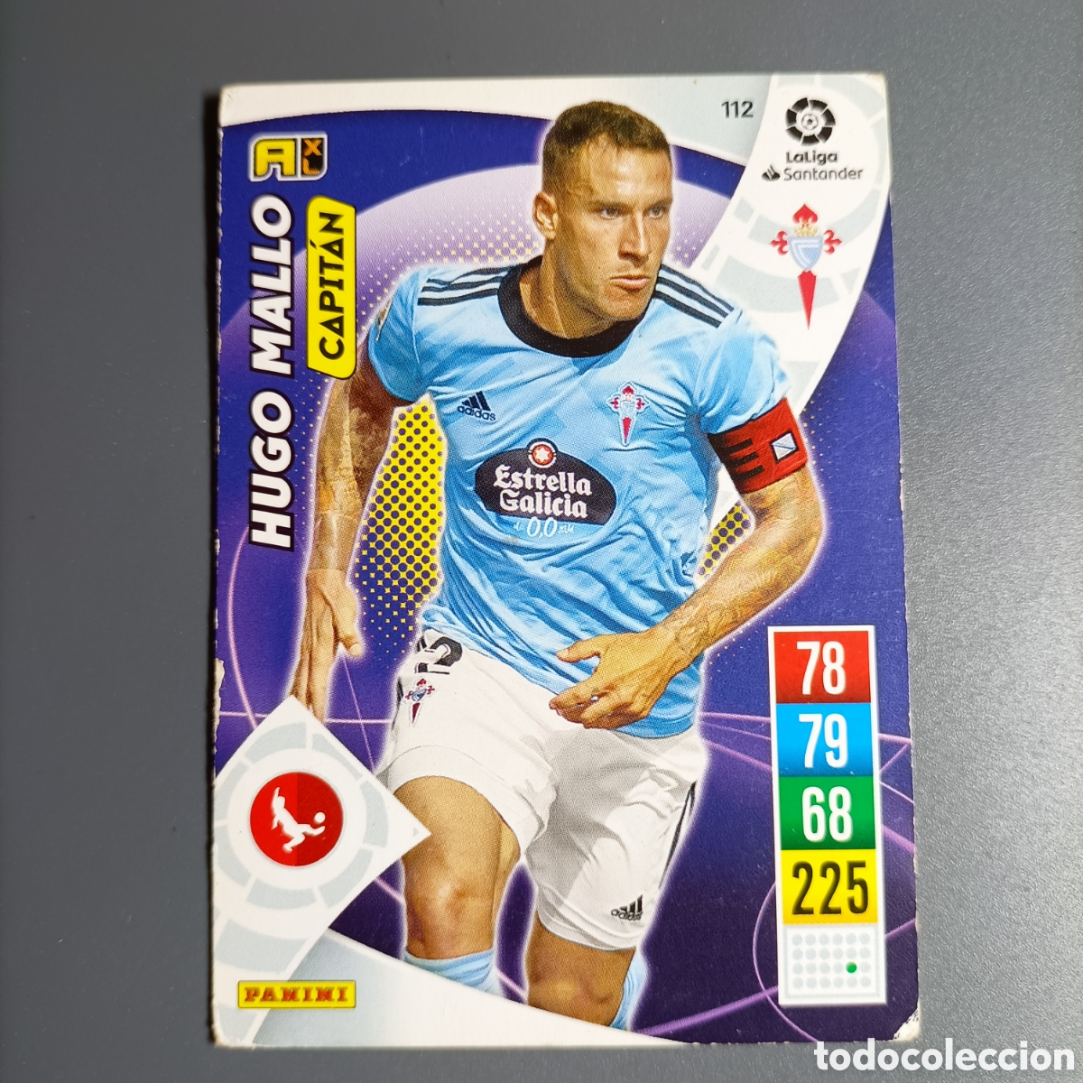 Cromos de f&uacute;tbol: ADRENALYN. LIGA 2021-2022 (CELTA) №112 HUGO MALLO