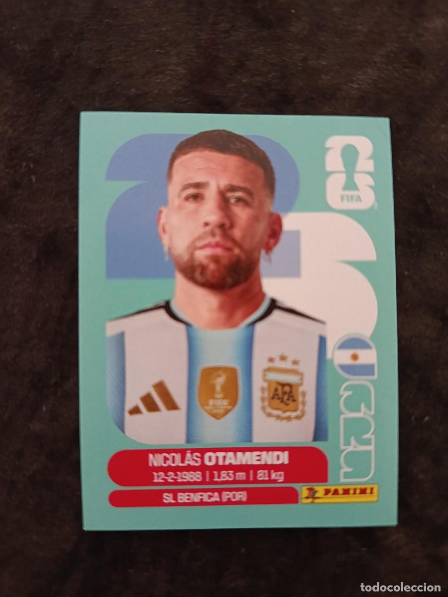 Football Stickers: FIFA WORLD CUP MUNDIAL 2026 PANINI. #ARG 5. NICOL&Aacute;S OTAMENDI. ARGENTINA.