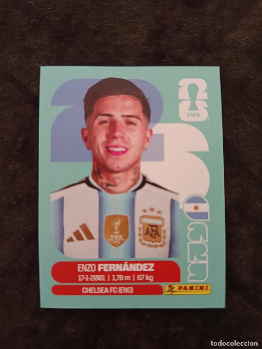 Cromos de f&uacute;tbol: FIFA WORLD CUP MUNDIAL 2026 PANINI. #ARG 8. ENZO FERN&Aacute;NDEZ. ARGENTINA.