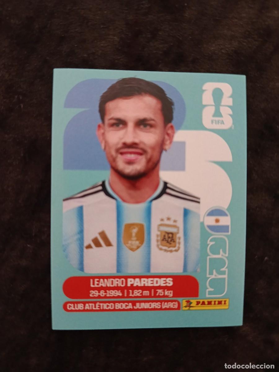 Cromos de f&uacute;tbol: FIFA WORLD CUP MUNDIAL 2026 PANINI. #ARG 12. LEANDRO PAREDES. ARGENTINA.