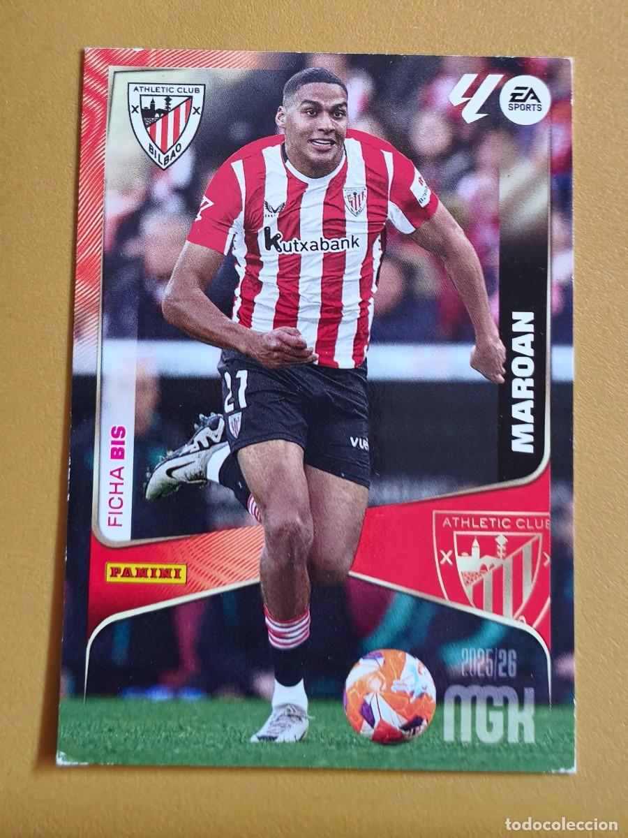 Cromos de f&uacute;tbol: margan, 2025 26 ficha bis