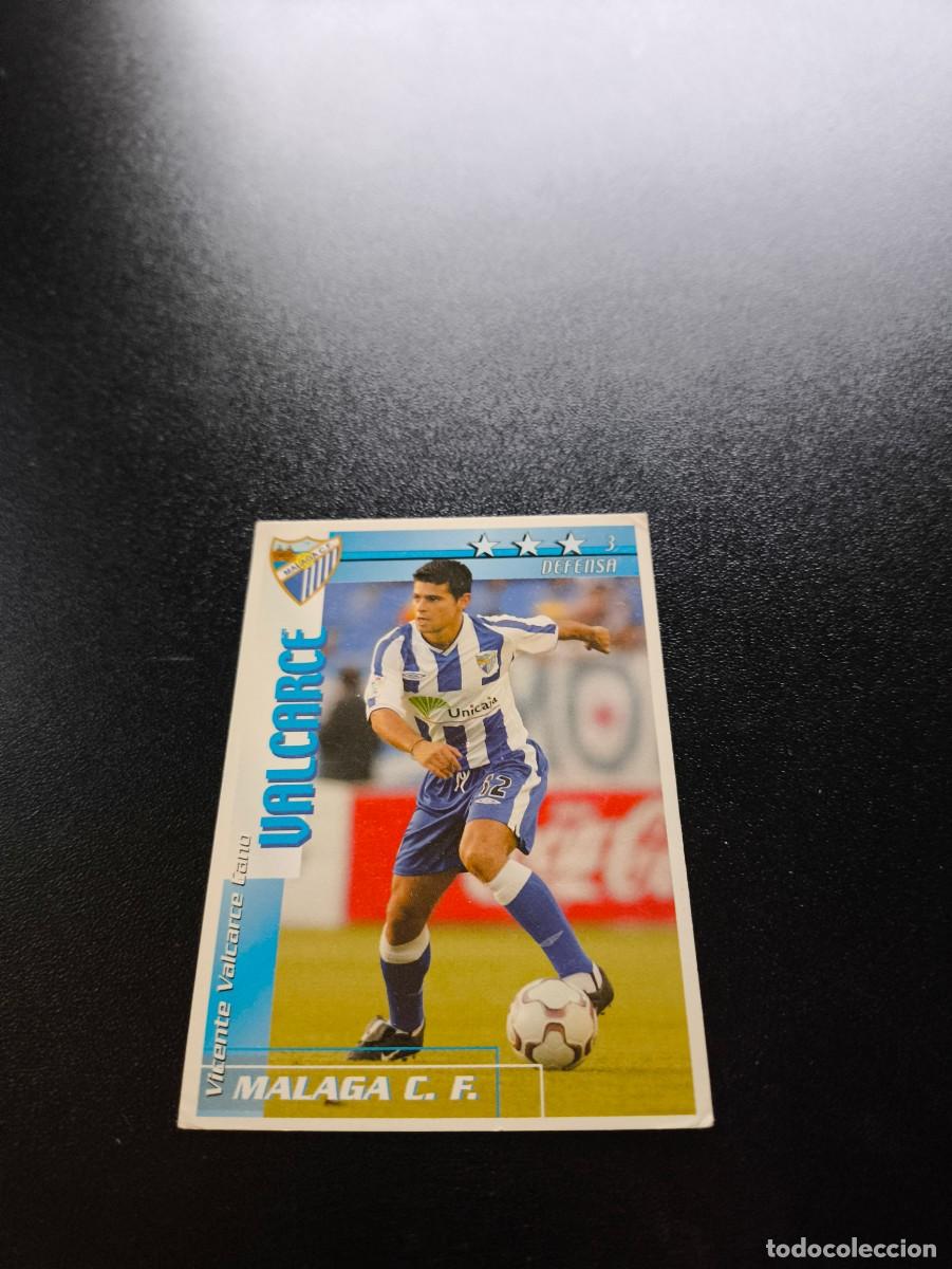 Cromos de f&uacute;tbol: Valcarce MALAGA FUTBOL MATCH TOTAL LIGA 2002 2003 02 03 NO PANINI ESTE ADRENALYN