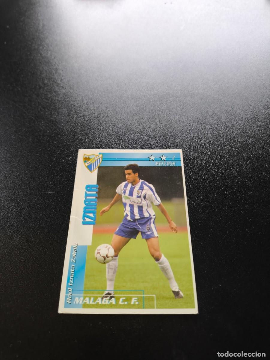 Cromos de f&uacute;tbol: Iznata MALAGA FUTBOL MATCH TOTAL LIGA 2002 2003 02 03 NO PANINI ESTE ADRENALYN