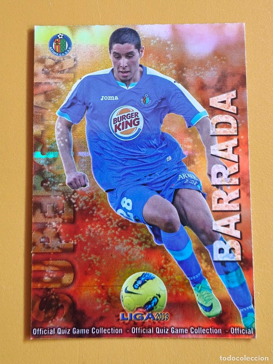 Cromos de f&uacute;tbol: barrada, liga 2013 superstar