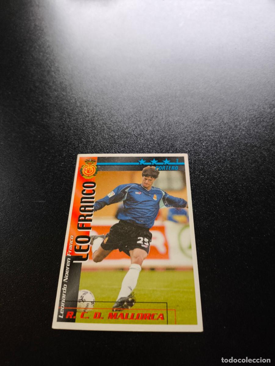 Cromos de f&uacute;tbol: Leo Franco MALLORCA FUTBOL MATCH TOTAL LIGA 2002 2003 02 03 NO PANINI ESTE ADRENALYN