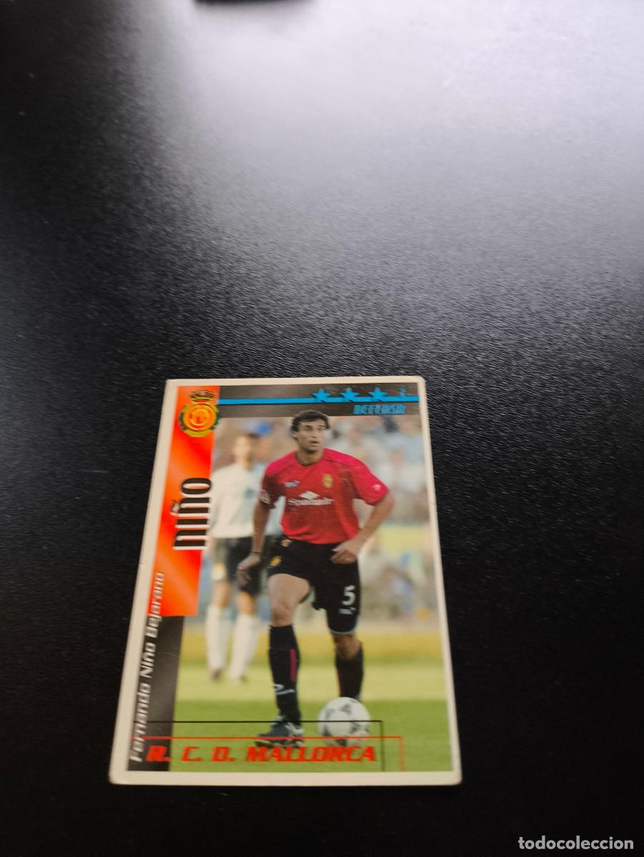 Cromos de f&uacute;tbol: Fernando Ni&ntilde;o MALLORCA FUTBOL MATCH TOTAL LIGA 2002 2003 02 03 NO PANINI ESTE ADRENALYN
