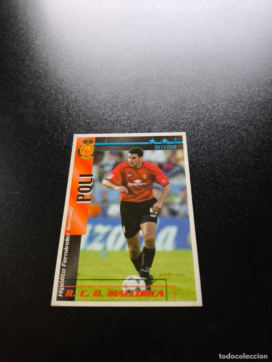 Cromos de f&uacute;tbol: Poli MALLORCA FUTBOL MATCH TOTAL LIGA 2002 2003 02 03 NO PANINI ESTE ADRENALYN