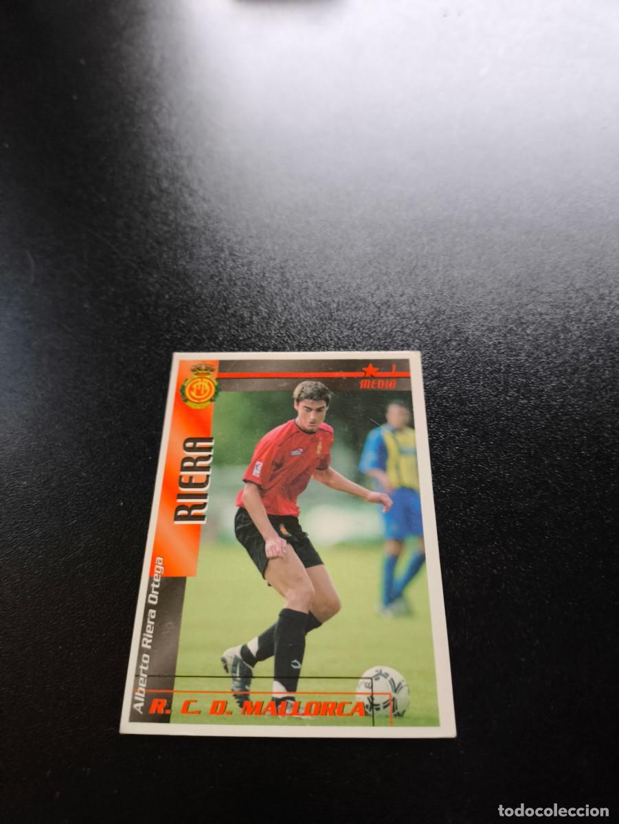 Cromos de f&uacute;tbol: Riera MALLORCA FUTBOL MATCH TOTAL LIGA 2002 2003 02 03 NO PANINI ESTE ADRENALYN