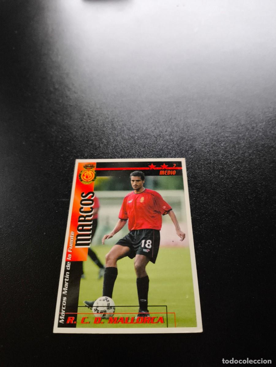 Cromos de f&uacute;tbol: Marcos MALLORCA FUTBOL MATCH TOTAL LIGA 2002 2003 02 03 NO PANINI ESTE ADRENALYN