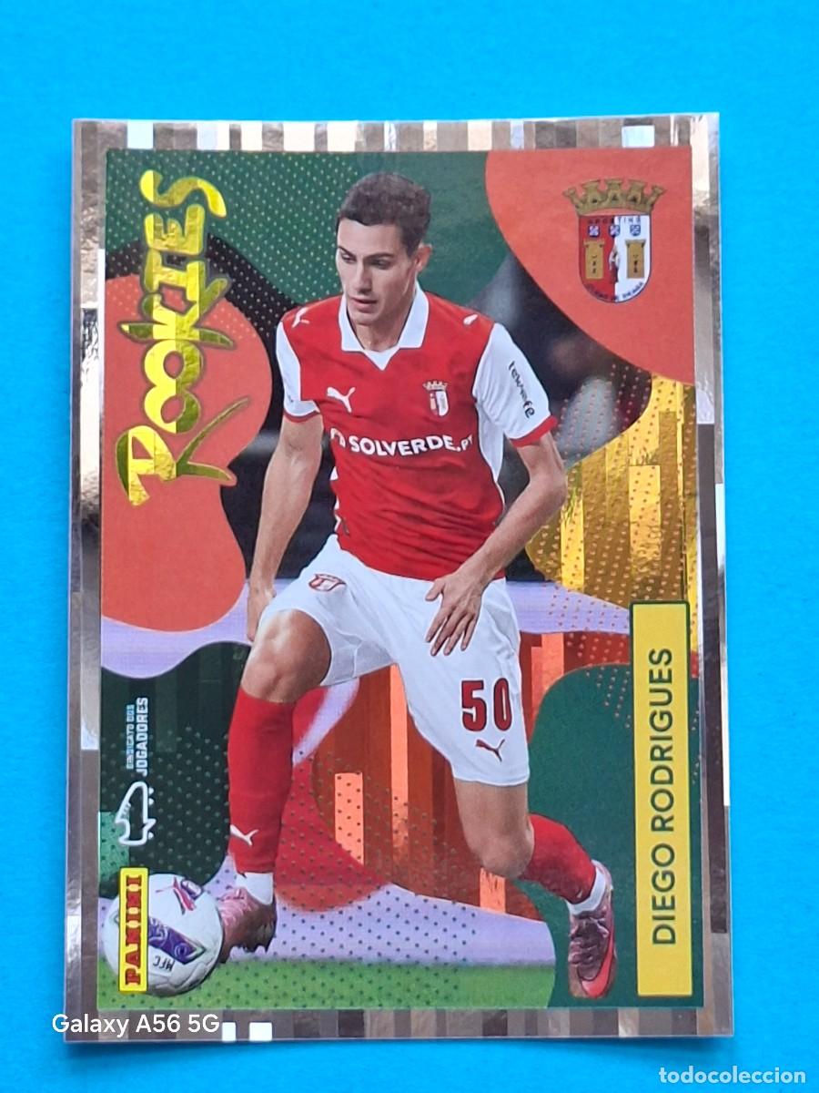 Cromos de f&uacute;tbol: ROOKIES Shiny #435 DIEGO RODRIGUES (Braga) - Panini FUTEBOL 2025-26