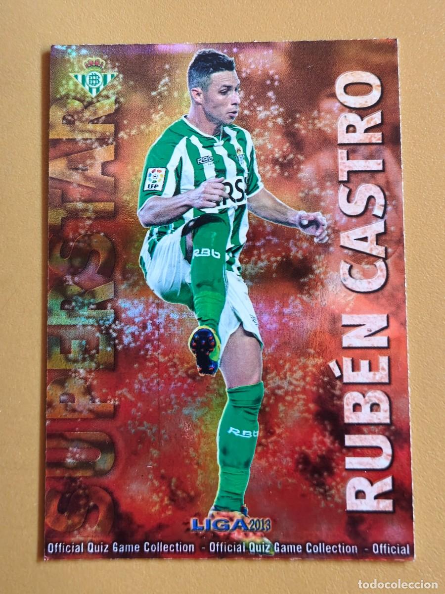 Cromos de f&uacute;tbol: ruben castro, liga 2013 superstar
