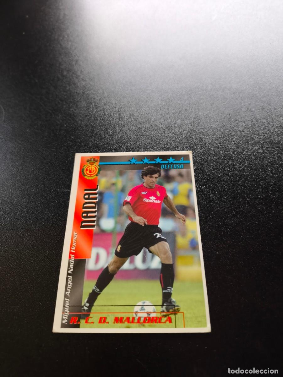 Cromos de f&uacute;tbol: Nadal MALLORCA FUTBOL MATCH TOTAL LIGA 2002 2003 02 03 NO PANINI ESTE ADRENALYN