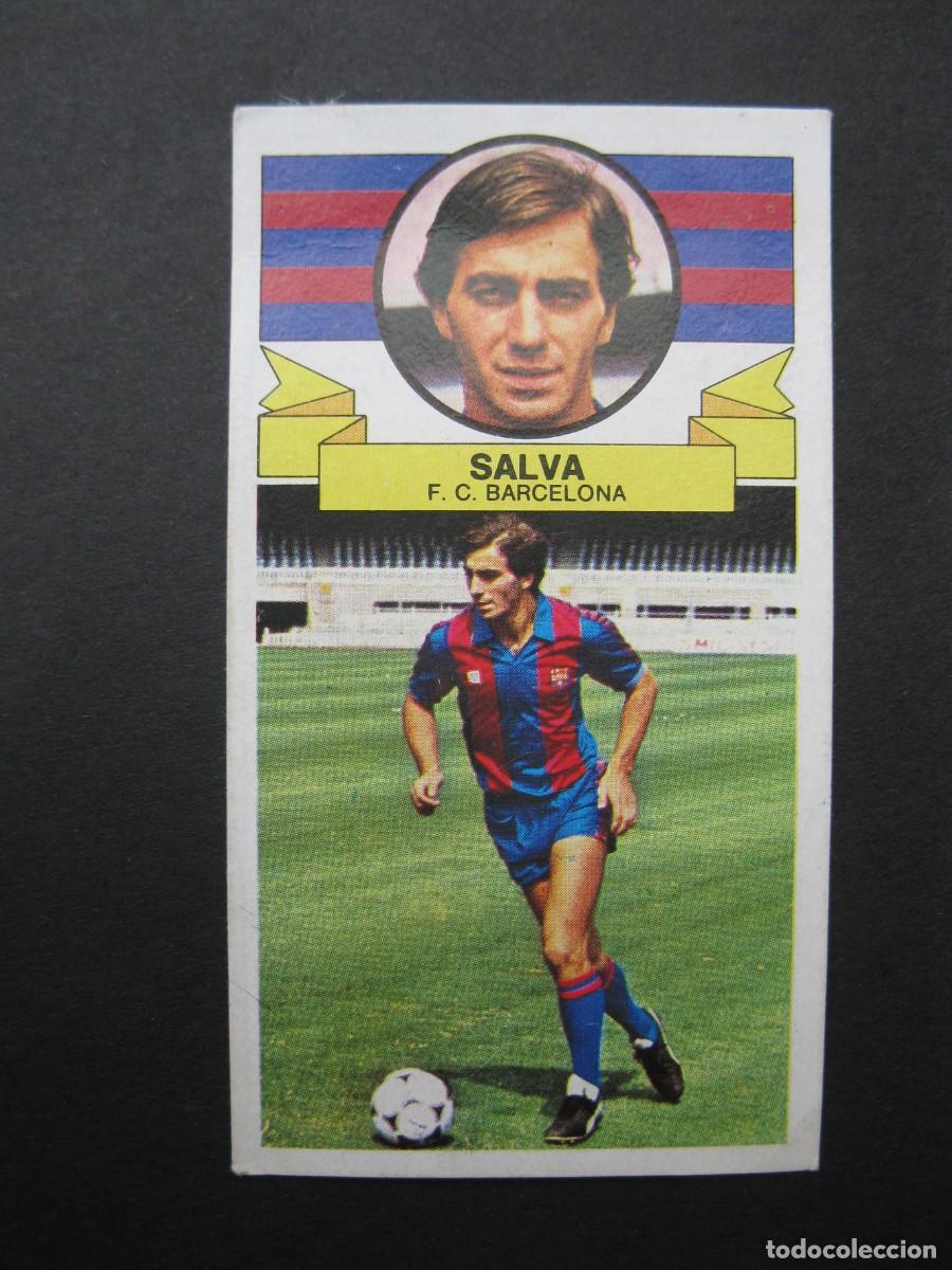Cromos de f&uacute;tbol: SALVA (F.C. BARCELONA) - CAMPEONATO DE LIGA 85/86 - EDICIONES ESTE.