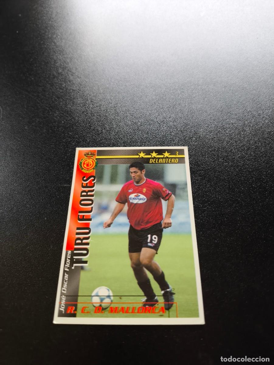Cromos de f&uacute;tbol: Turu Flores MALLORCA FUTBOL MATCH TOTAL LIGA 2002 2003 02 03 NO PANINI ESTE ADRENALYN