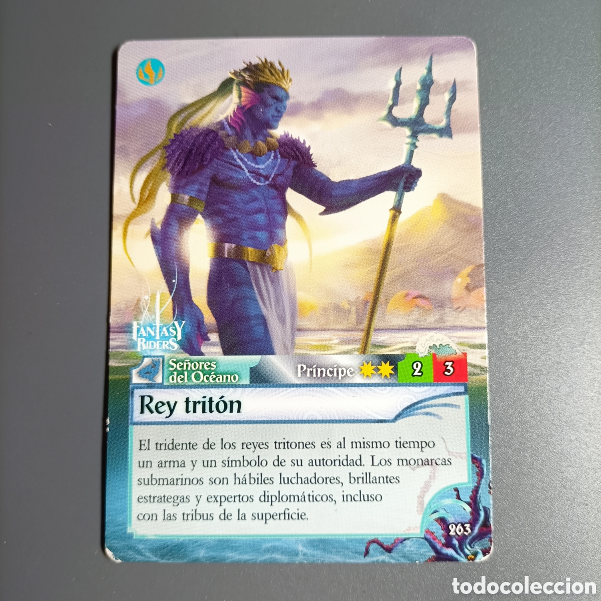 Cromos de f&uacute;tbol: CARTA COLECCI&Oacute;N. FANTASY RIDERS 2018. №263 REY TRIT&Oacute;N