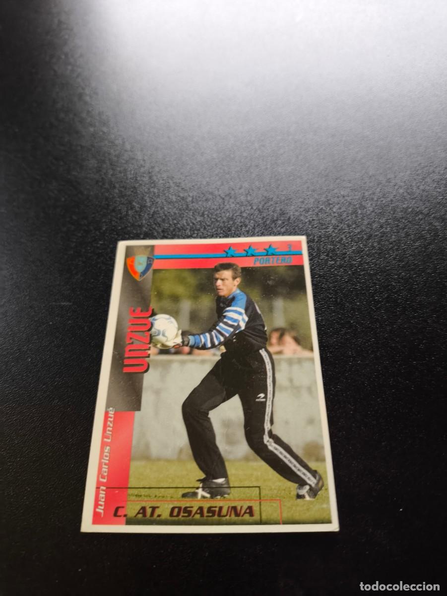 Cromos de f&uacute;tbol: Unzue OSASUNA FUTBOL MATCH TOTAL LIGA 2002 2003 02 03 NO PANINI ESTE ADRENALYN