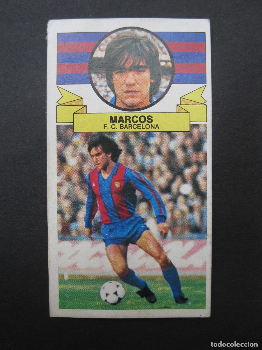 Cromos de f&uacute;tbol: MARCOS (F.C. BARCELONA) - CAMPEONATO DE LIGA 85/86 - EDICIONES ESTE.